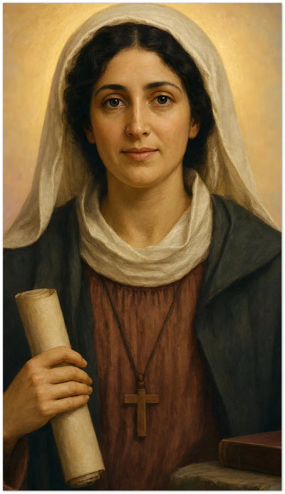 St. Macrina the Younger Holy Cards