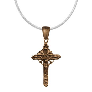 Vintage Bronze Latin American Openwork Crucifix
