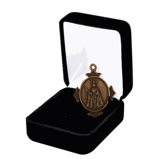 Vintage Bronze Our Lady of the Rosary of Parana Medal