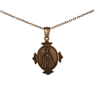 Vintage Bronze Our Lady of the Rosary of Parana Medal