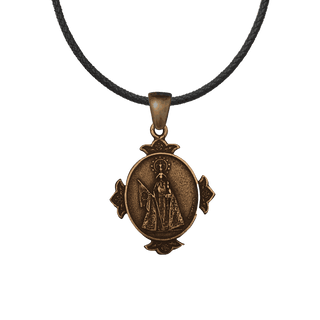 Vintage Bronze Our Lady of the Rosary of Parana Medal