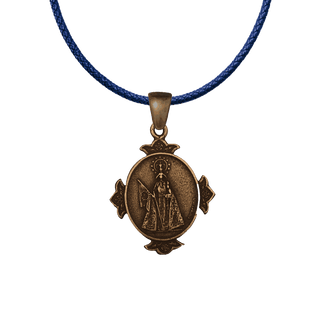 Vintage Bronze Our Lady of the Rosary of Parana Medal