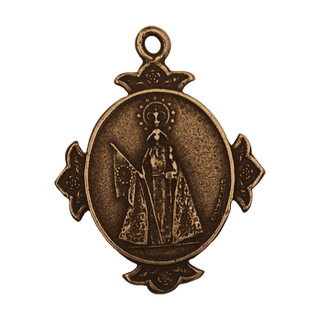 Vintage Bronze Our Lady of the Rosary of Parana Medal