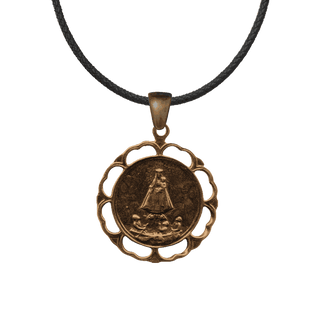 Vintage Bronze Our Lady of Charity of El Cobre Medal