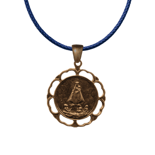 Vintage Bronze Our Lady of Charity of El Cobre Medal