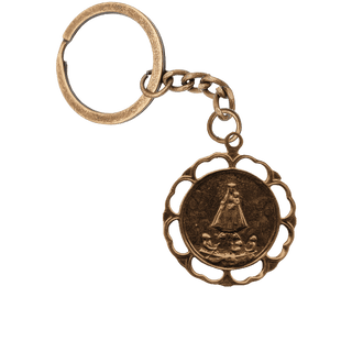 Vintage Bronze Our Lady of Charity of El Cobre Medal