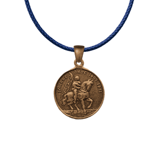 Vintage Bronze Joan of Arc on Horseback