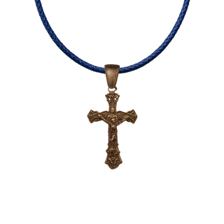 Vintage Bronze Little Angel Crucifix