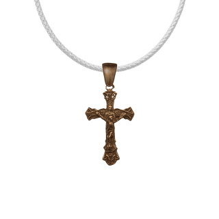 Vintage Bronze Little Angel Crucifix