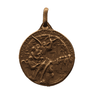 Vintage Bronze Roman Holy Year Jubilee Medal — reverse