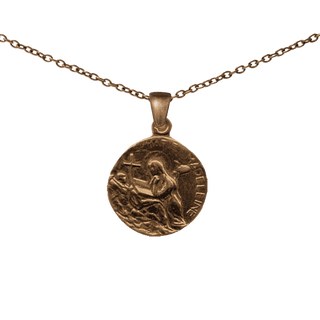 Vintage Bronze St. Mary Magdalene Medal