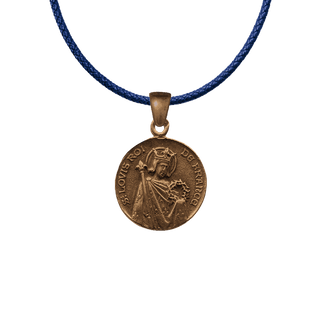 Vintage Bronze St. Louis, King of France Medal