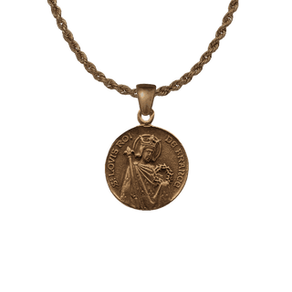 Vintage Bronze St. Louis, King of France Medal