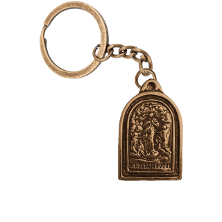 Vintage Bronze Our Lady Untier of Knots Medal