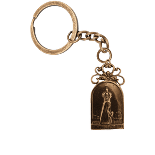 Vintage Bronze Crowned Our Lady of Fatima Medal
