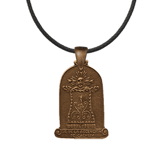 Vintage Bronze Senor de la Ascension de Cachuy Medal