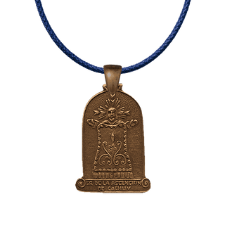 Vintage Bronze Senor de la Ascension de Cachuy Medal