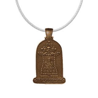 Vintage Bronze Senor de la Ascension de Cachuy Medal