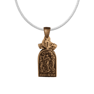Vintage Bronze Our Lady, Untier of Knots Medal
