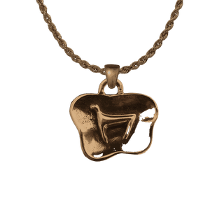 Vintage Bronze Inscribable Pet Tag