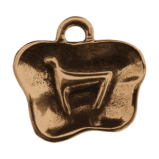 Vintage Bronze Inscribable Pet Tag