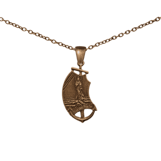 Vintage Bronze Stella Maris Sailors Medal, Mar del Plata
