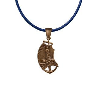 Vintage Bronze Stella Maris Sailors Medal, Mar del Plata