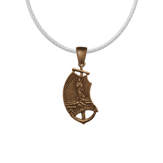 Vintage Bronze Stella Maris Sailors Medal, Mar del Plata