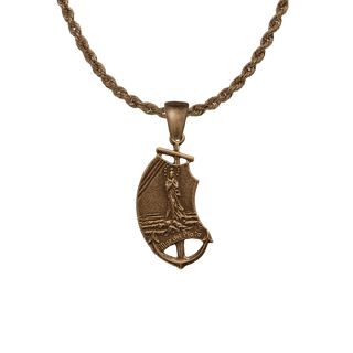 Vintage Bronze Stella Maris Sailors Medal, Mar del Plata