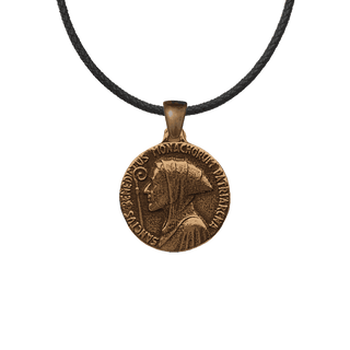Vintage Bronze St. Benedict Medal, Small