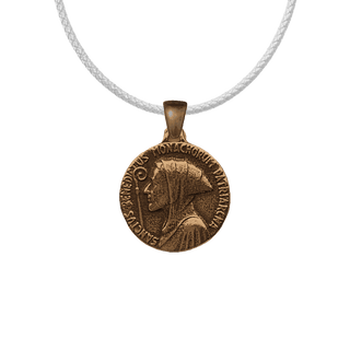 Vintage Bronze St. Benedict Medal, Small