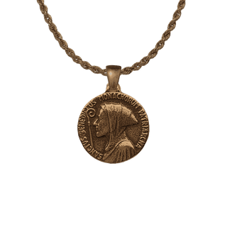 Vintage Bronze St. Benedict Medal, Small
