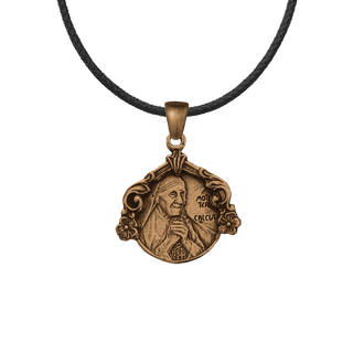 Vintage Bronze Mother Teresa I Thirst Medal