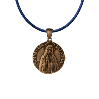 Vintage Bronze Our Lady of Fatima Peace Medal