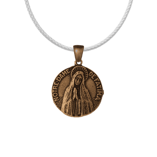 Vintage Bronze Our Lady of Fatima Peace Medal