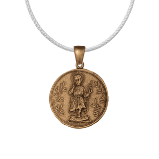 Vintage Bronze Holy Child Medal, Consecration of 1914
