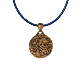 Vintage Bronze Annunciation Medal, N.-D. de l'Annonciade