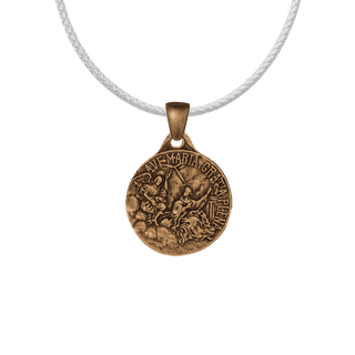 Vintage Bronze Annunciation Medal, N.-D. de l'Annonciade