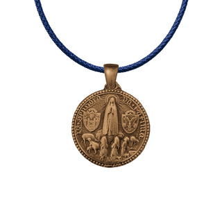 Vintage Bronze Fatima 1951 Holy Year Closing Medal