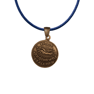 Vintage Bronze Peace and Good Will Medal, 1801