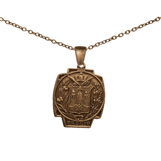 Vintage Bronze Compañia de Santa Teresa School Prize Medal