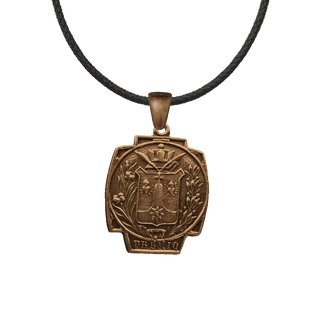 Vintage Bronze Compañia de Santa Teresa School Prize Medal