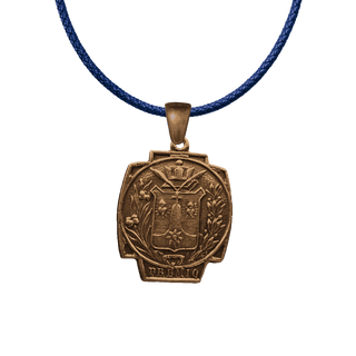 Vintage Bronze Compañia de Santa Teresa School Prize Medal