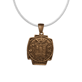 Vintage Bronze Compañia de Santa Teresa School Prize Medal