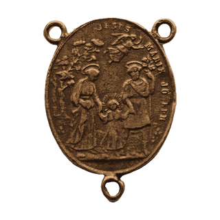 Vintage Bronze St Joseph of the Oak Rosary Center