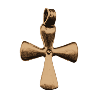 Vintage Bronze Medium African Cross