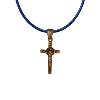 Vintage Bronze Smallest St. Benedict Crucifix