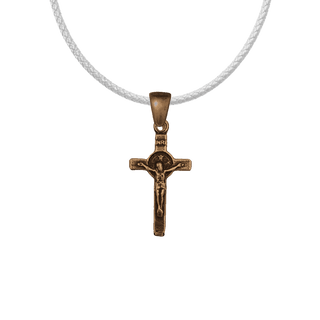 Vintage Bronze Smallest St. Benedict Crucifix