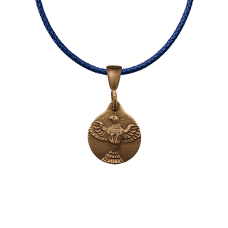 Vintage Bronze Holy Spirit Dove Medal