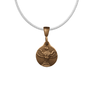 Vintage Bronze Holy Spirit Dove Medal
